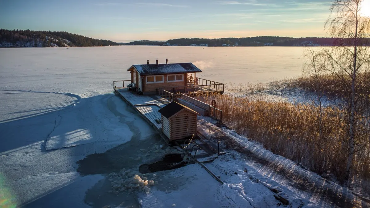Ala-Lemun Kartanon sauna, Kaarina