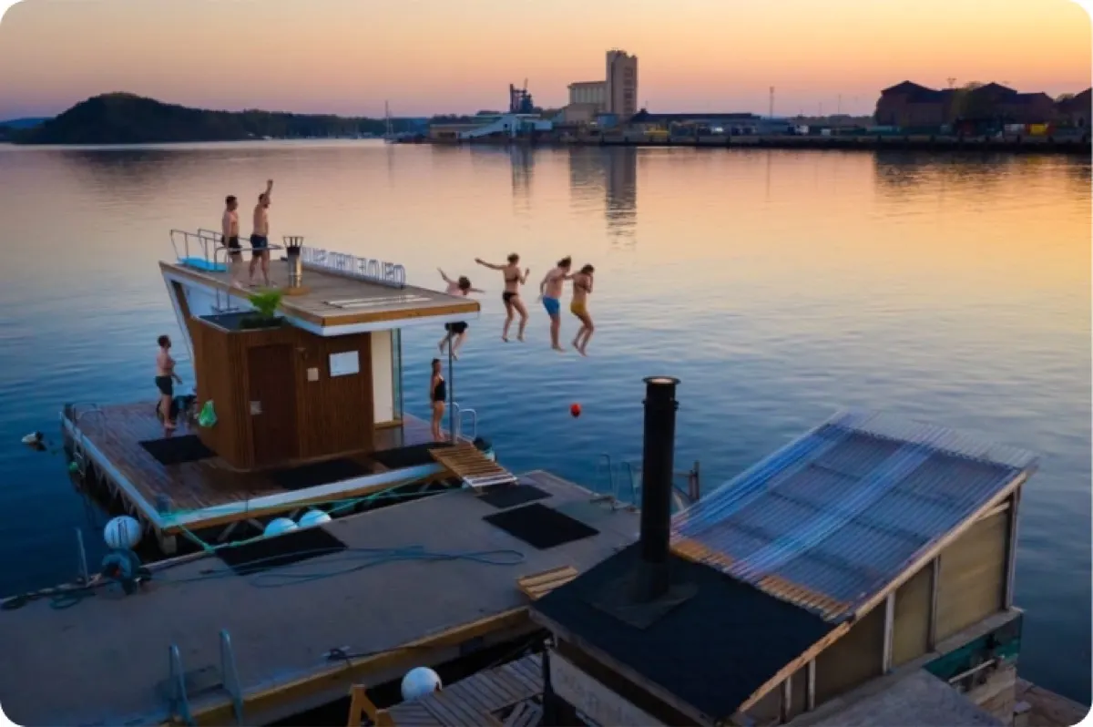 Oslo Badstuforening, Langkaia, Oslo